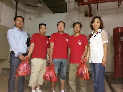 炎夏送清涼，關懷沁人心——動力與維修中心為水電一線員工發放夏季勞保用品